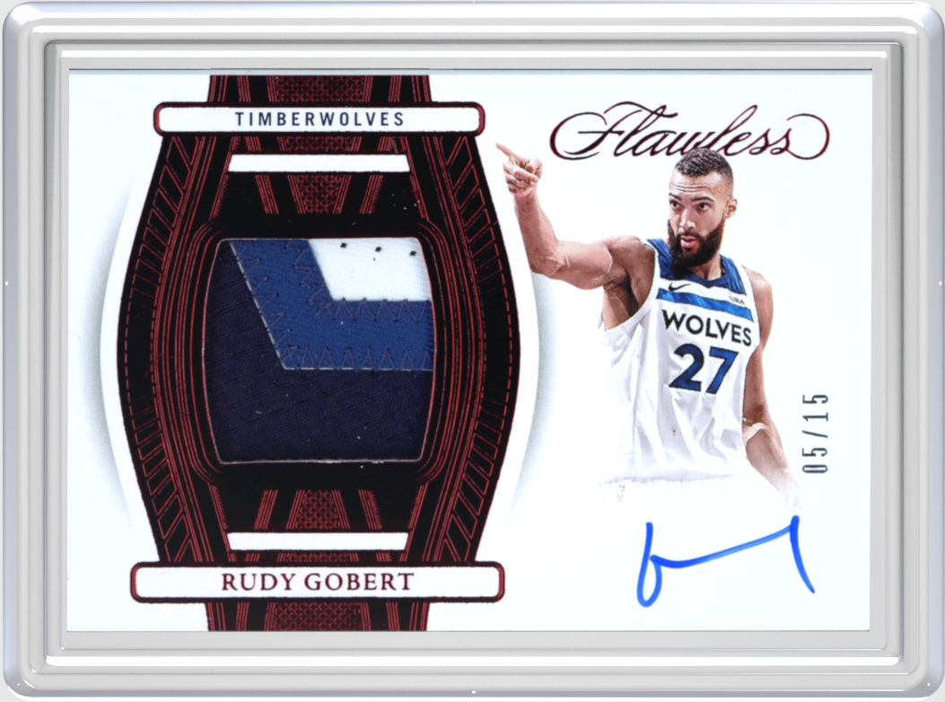 Rudy Gobert trading card