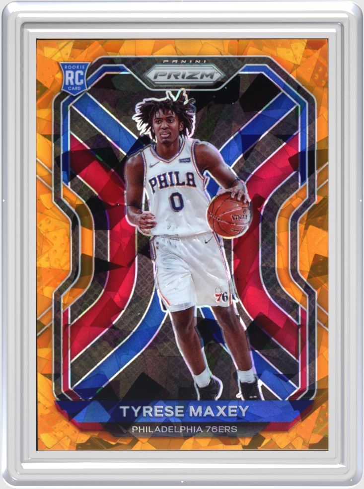 Tyrese Maxey trading card