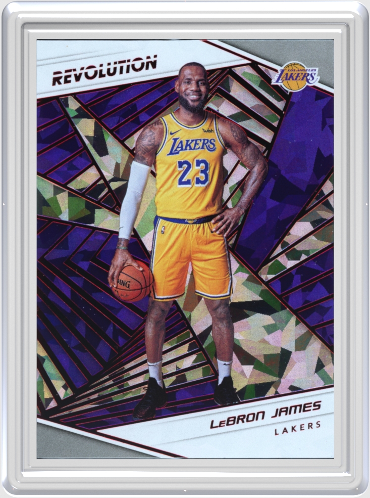 LeBron James trading card