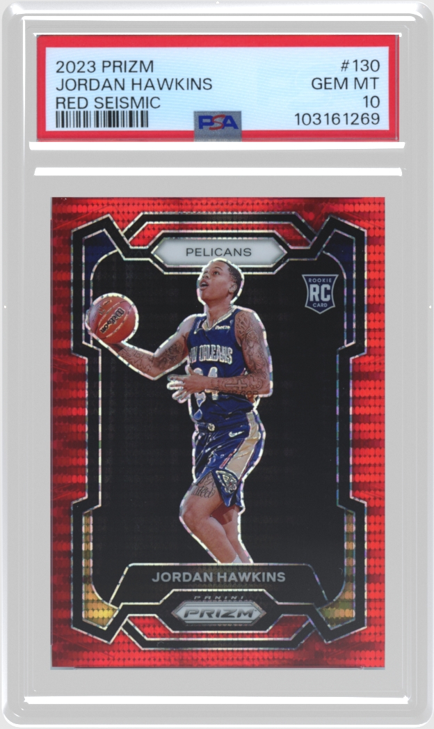 Jordan Hawkins trading card