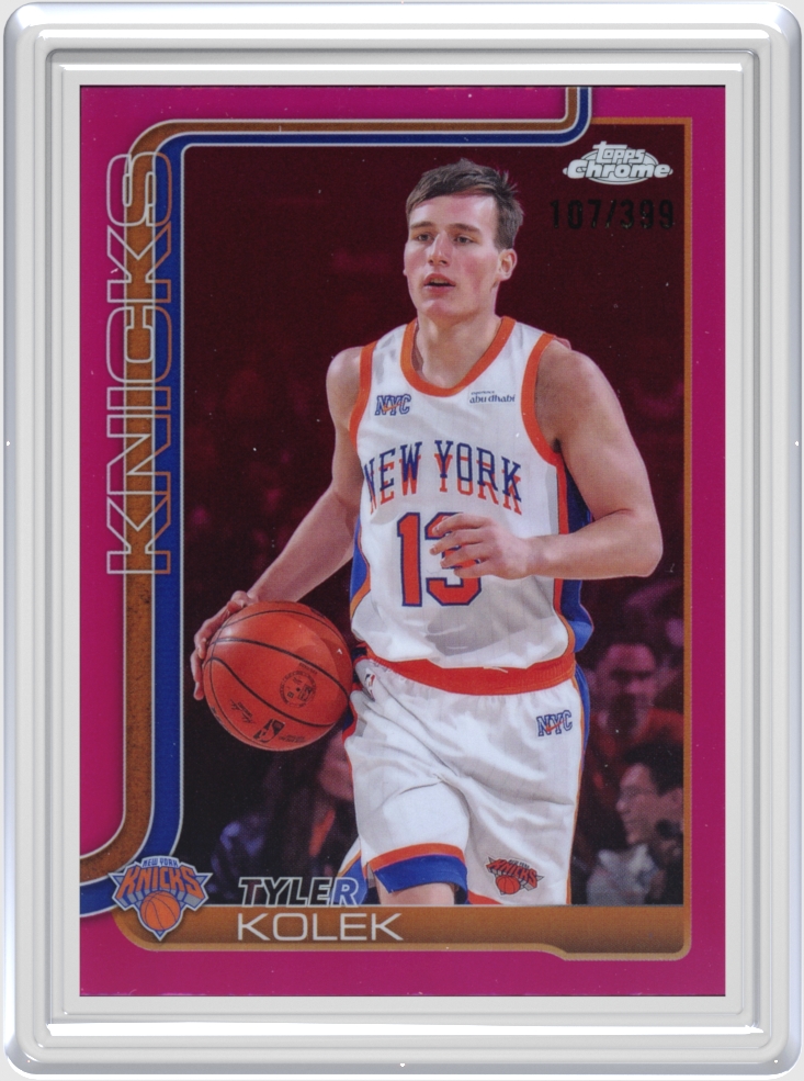 Tyler Kolek trading card