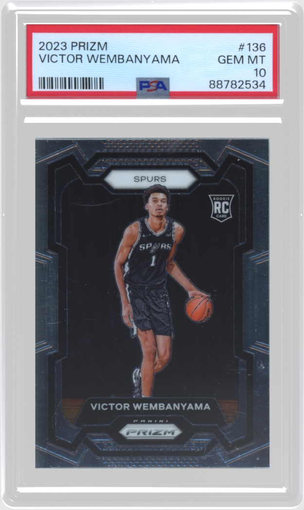 Victor Wembanyama trading card