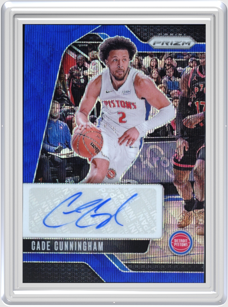 Cade Cunningham trading card