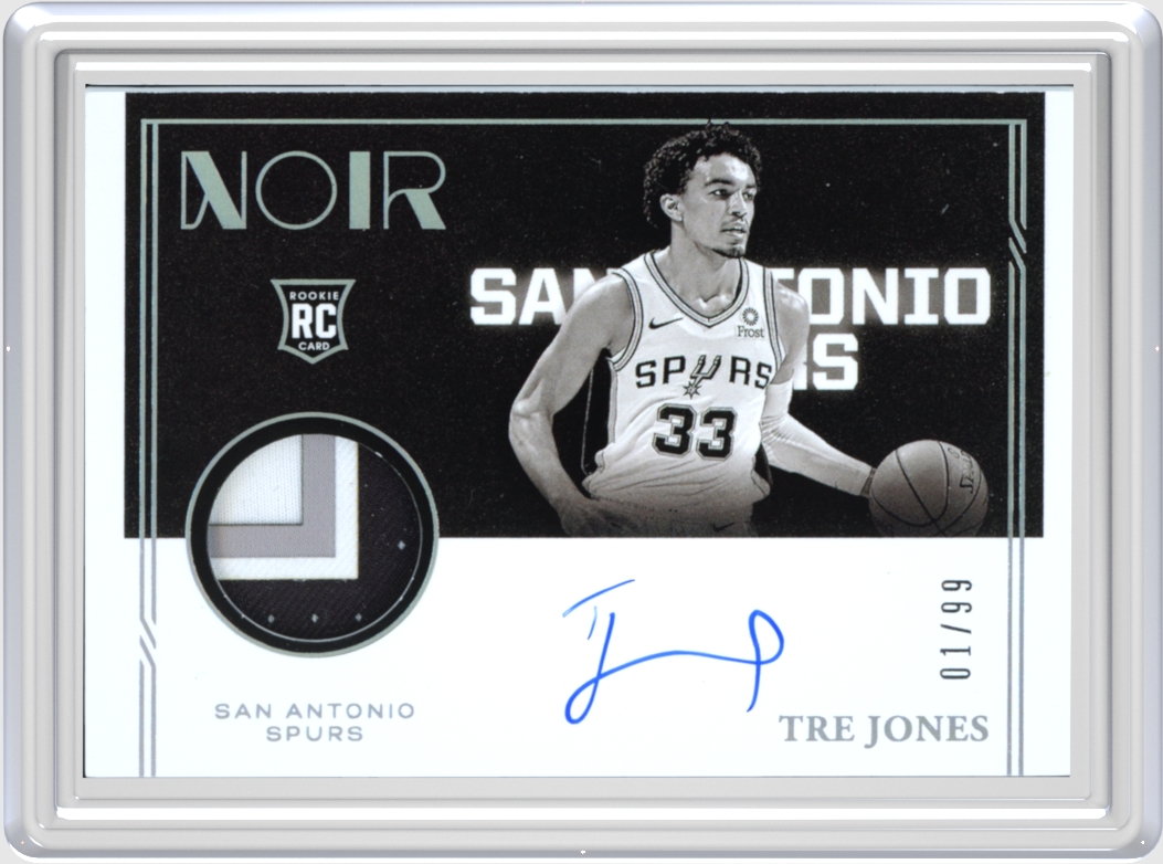 Tre Jones trading card