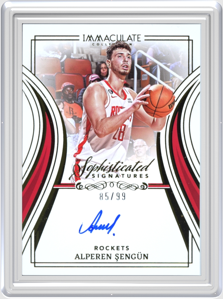 Alperen Sengun trading card
