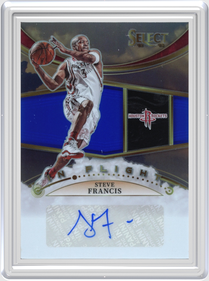 Steve Francis trading card