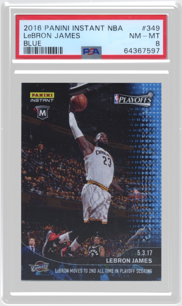 Lebron James trading card