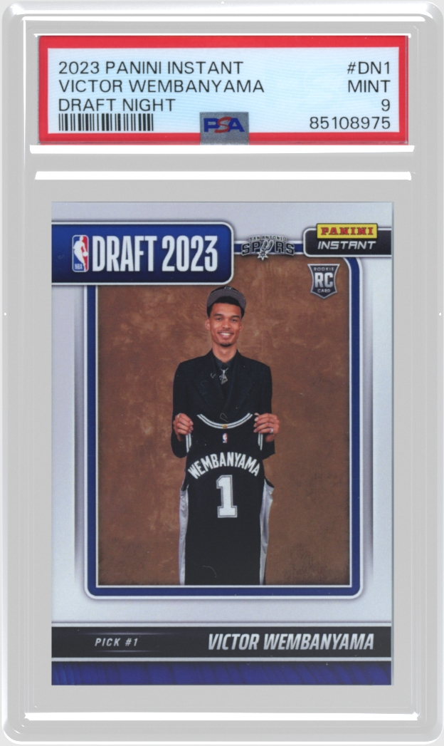 Victor Wembanyama trading card