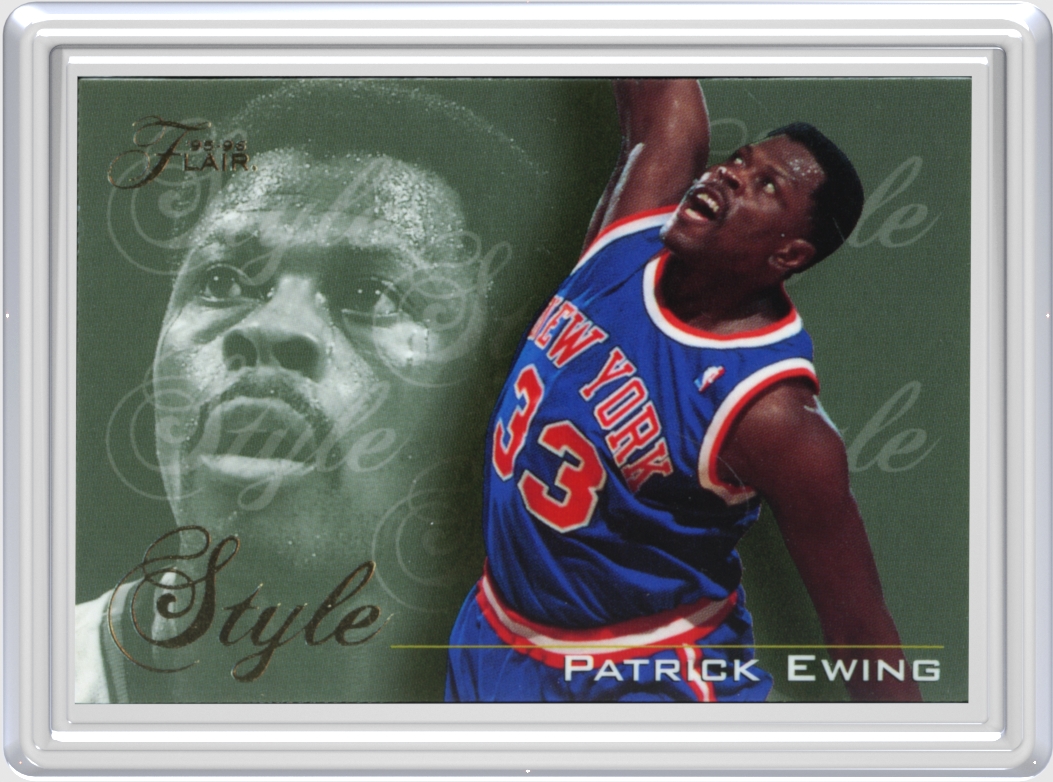Patrick Ewing trading card