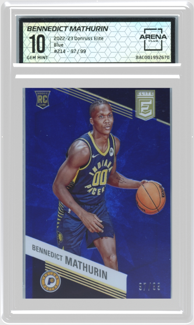 Bennedict Mathurin trading card