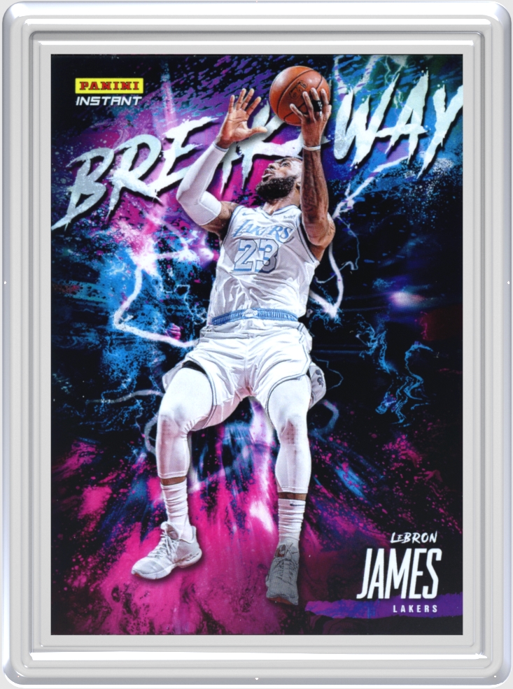 Lebron James trading card