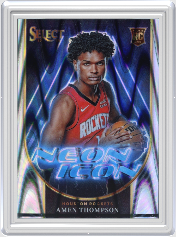 Amen Thompson trading card