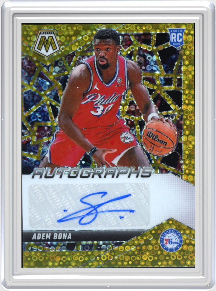 Adem Bona trading card