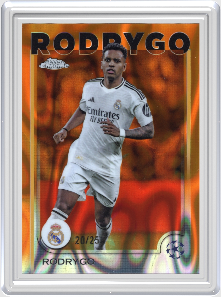 Rodrygo trading card