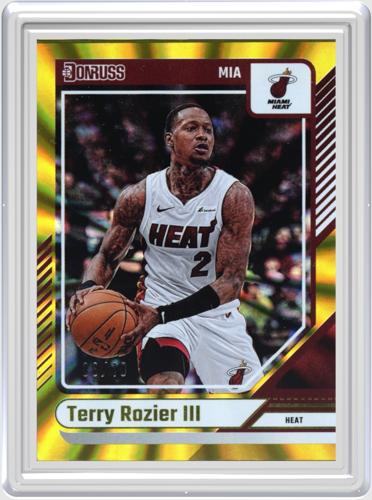 Terry Rozier III trading card