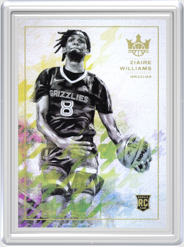 Ziaire Williams trading card