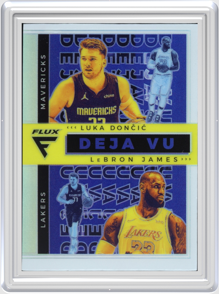 LeBron James/Luka Doncic trading card