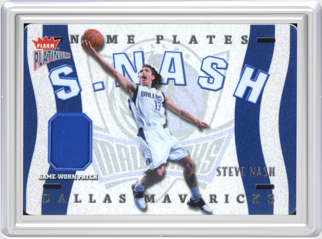 Steve Nash trading card