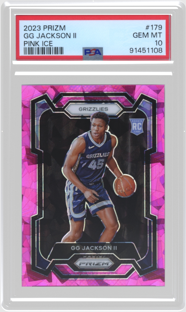 GG Jackson II trading card