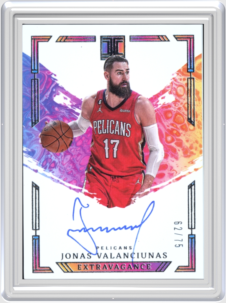 Jonas Valanciunas trading card