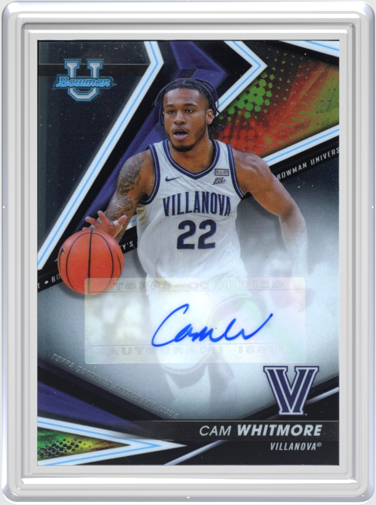 Cam Whitmore trading card