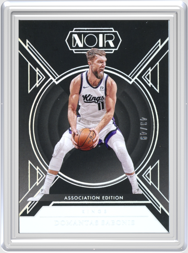 Domantas Sabonis trading card