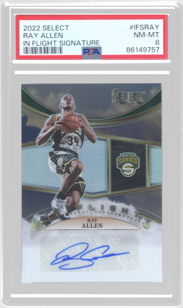 Ray Allen trading card