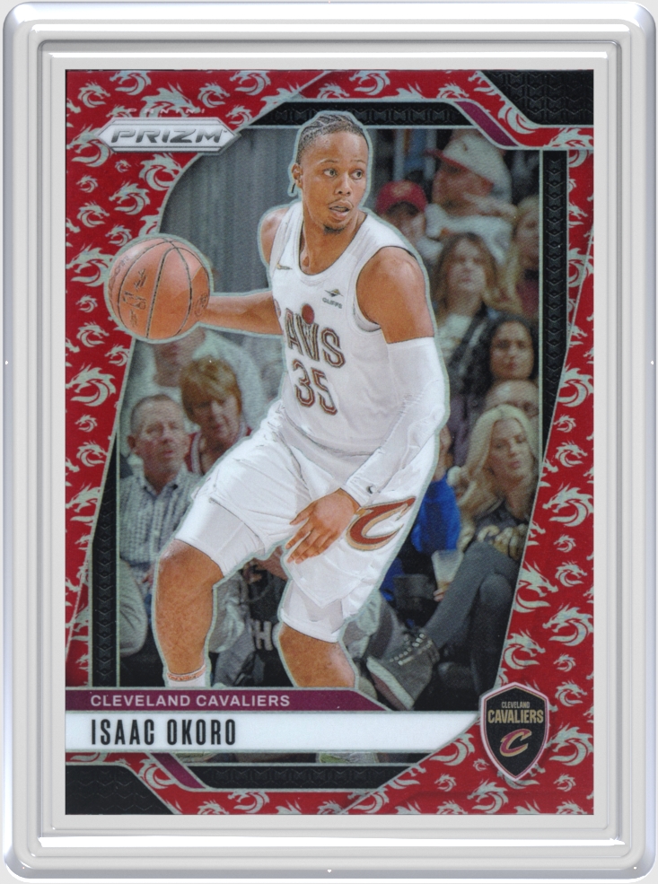 Isaac Okoro trading card