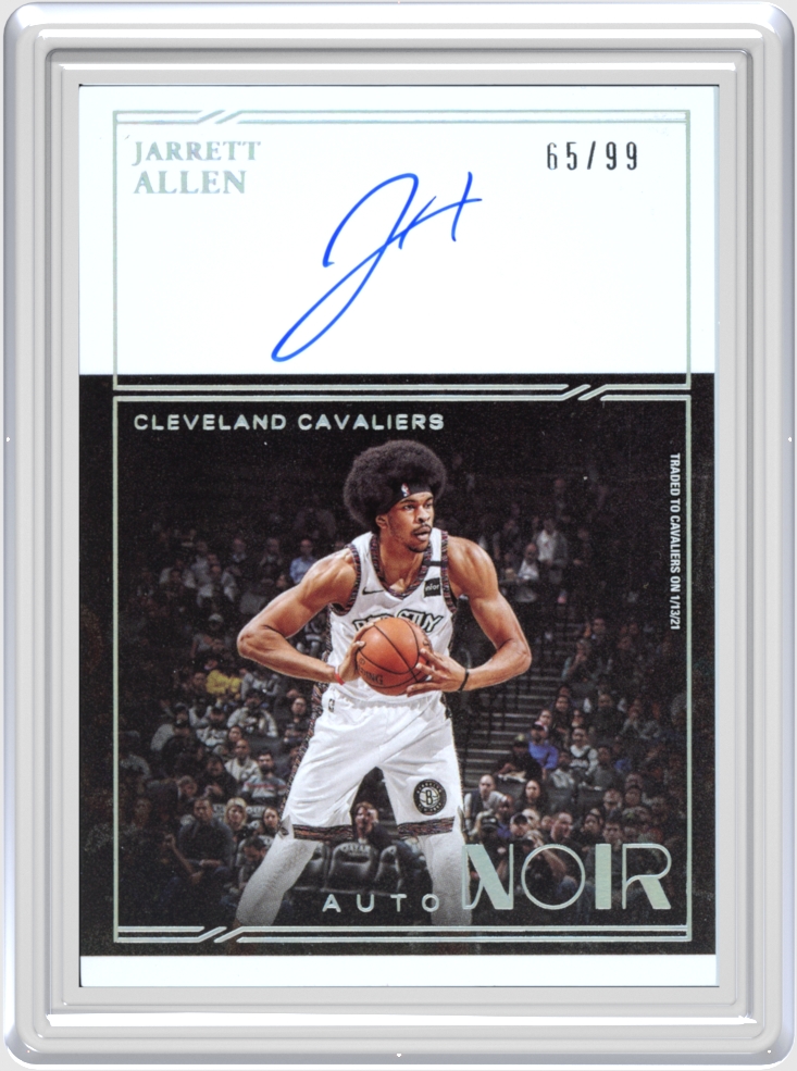 Jarrett Allen trading card