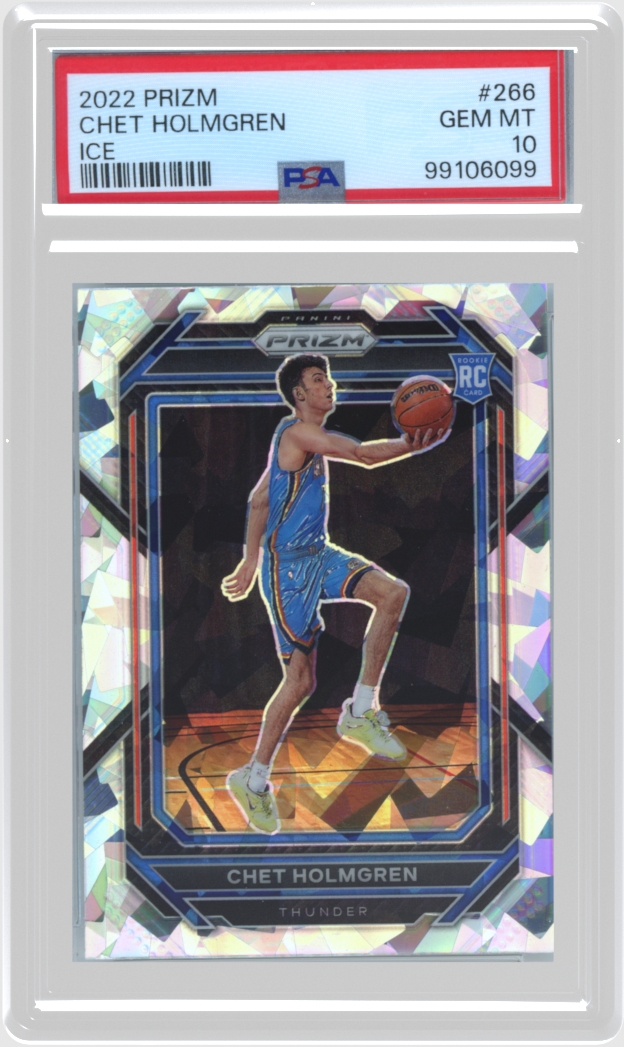 Chet Holmgren trading card