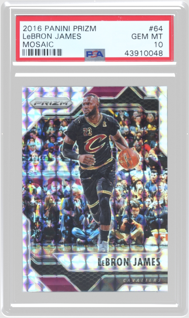 LeBron James trading card