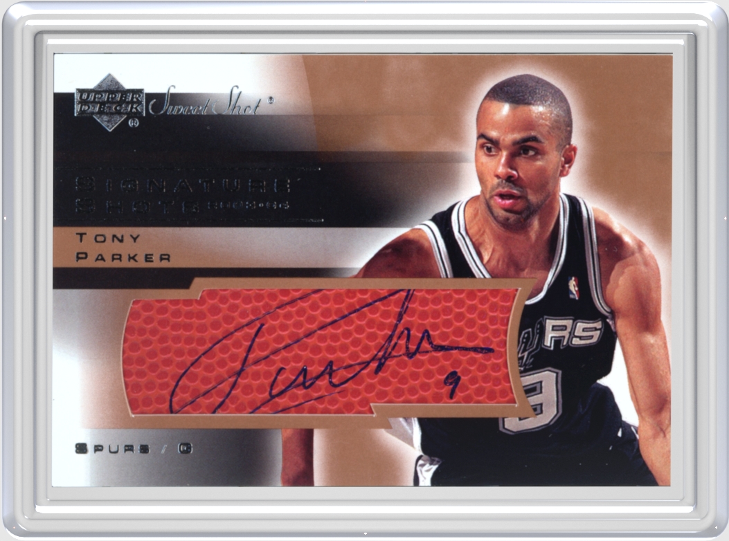 Tony Parker trading card