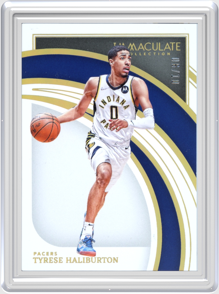 Tyrese Haliburton trading card