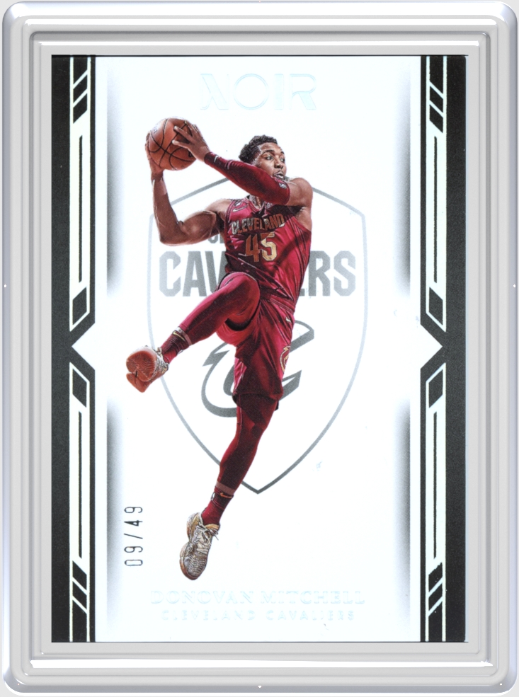 Donovan Mitchell trading card