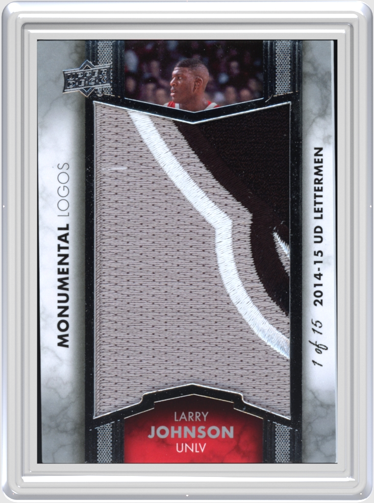 Larry Johnson trading card