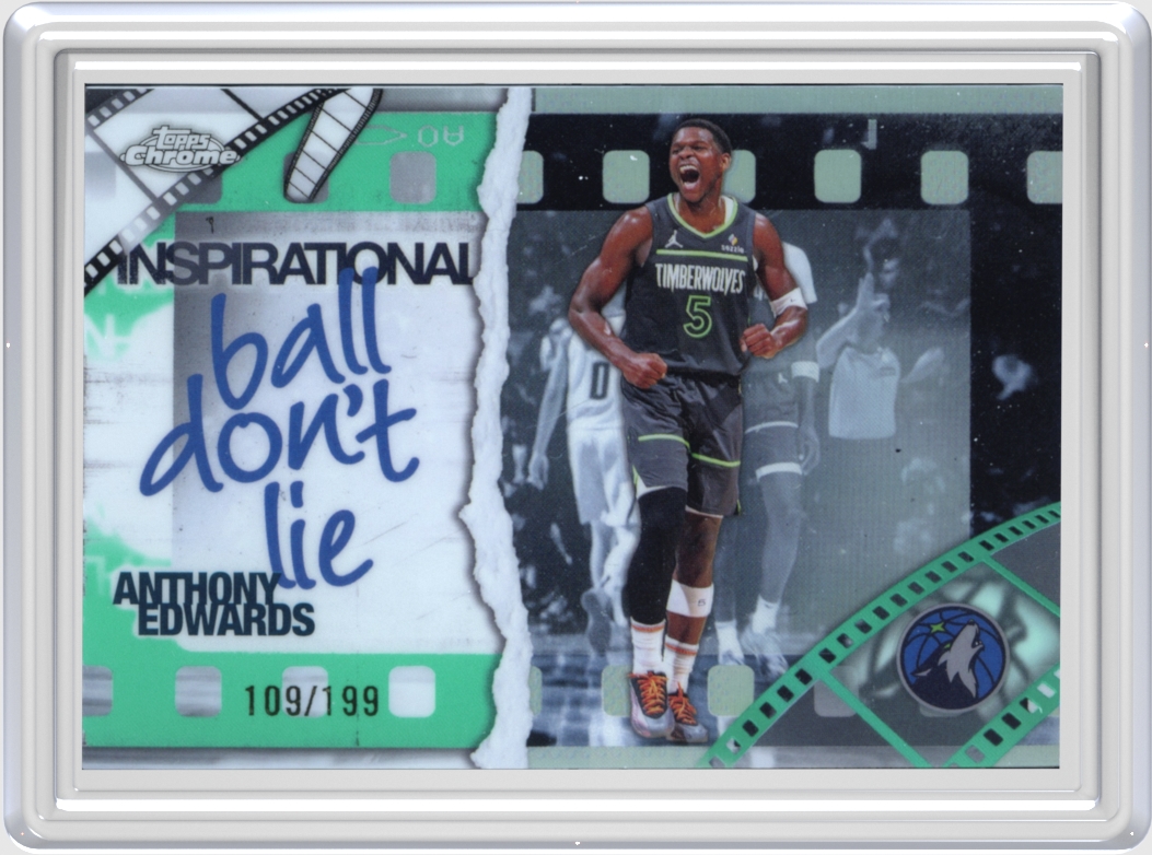 Anthony Edwards trading card