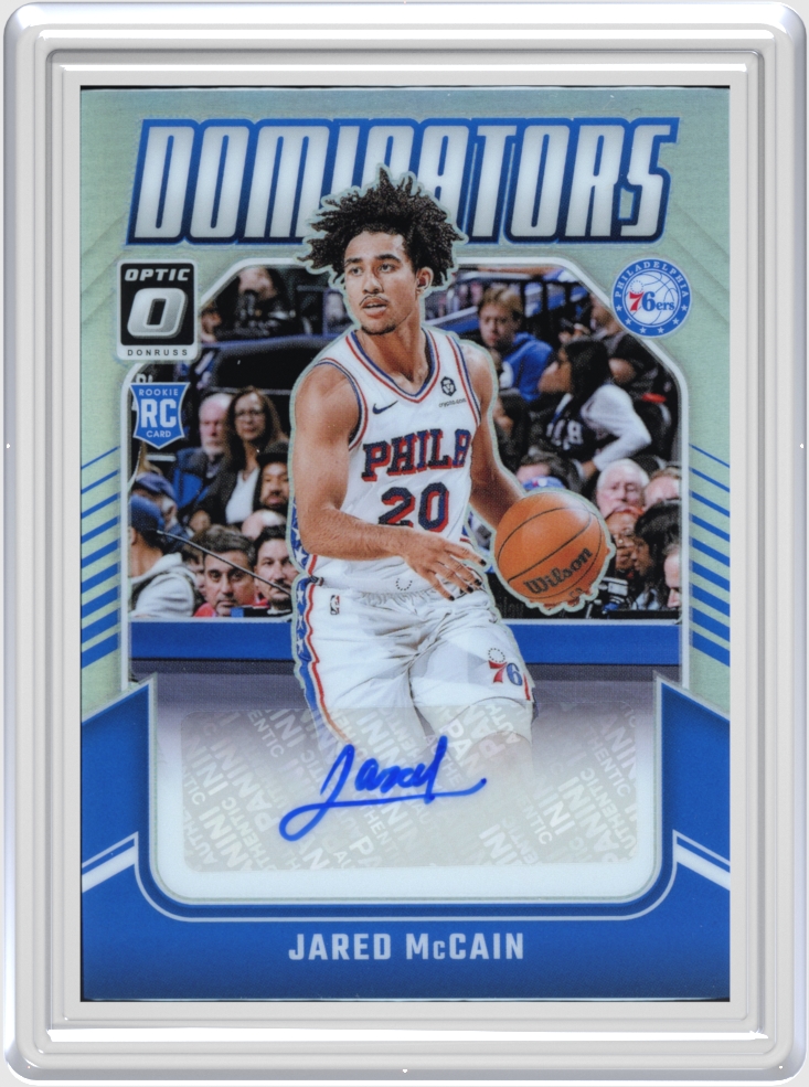 Jared McCain trading card