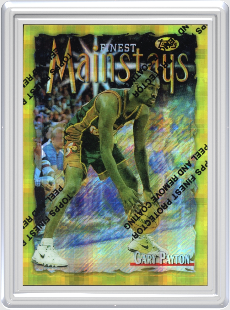 Gary Payton trading card