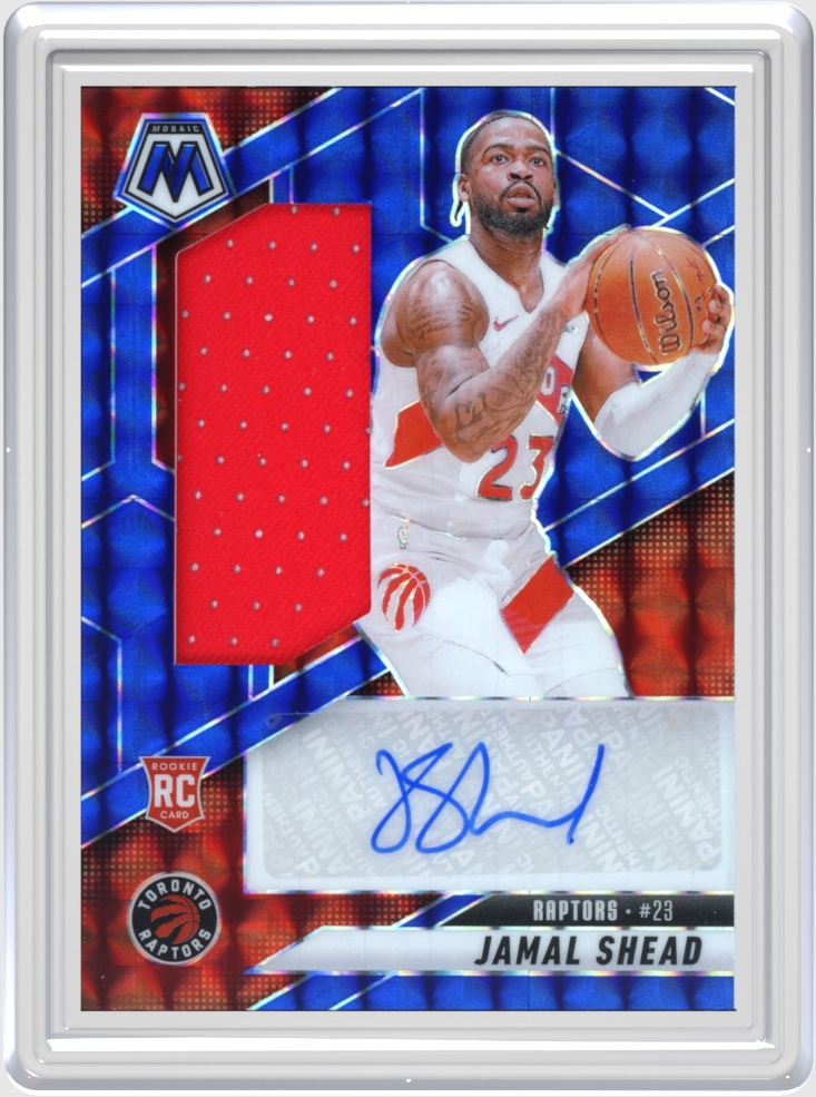 Jamal Shead trading card