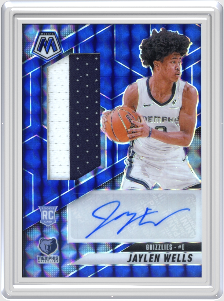 Jaylen Wells trading card