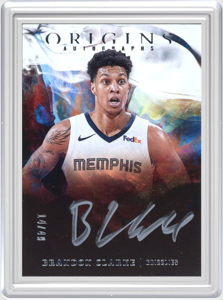 Brandon Clarke trading card