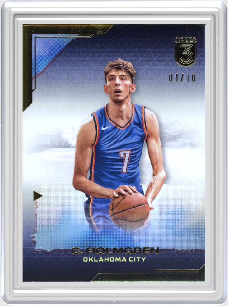 Chet Holmgren trading card