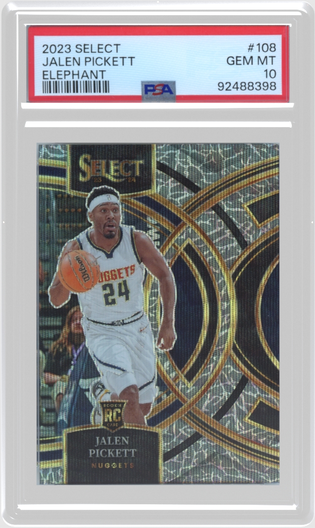 Jalen Pickett trading card