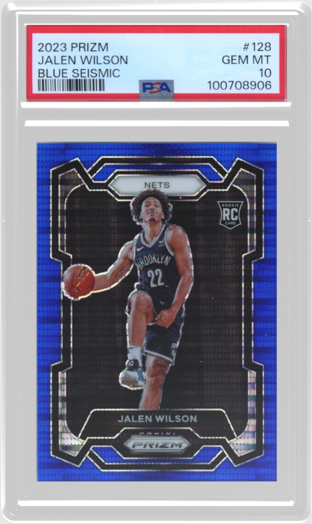 Jalen Wilson trading card