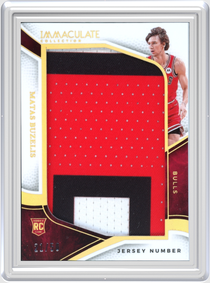 Matas Buzelis trading card