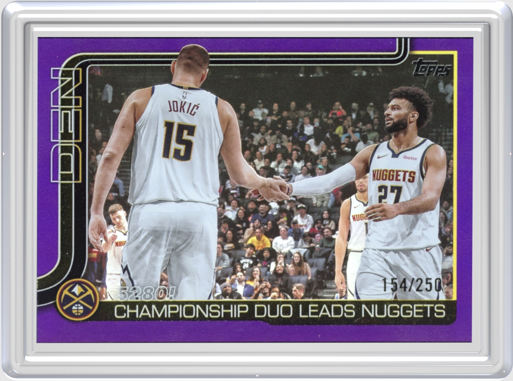 Nikola Jokic/Jamal Murray trading card