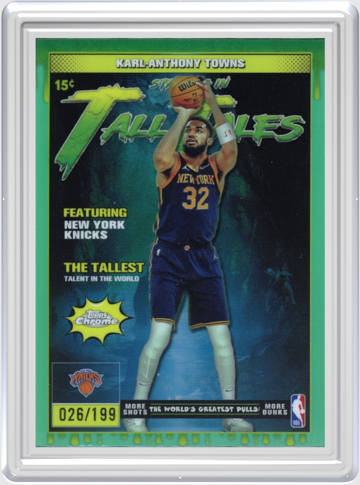 Karl-Anthony Towns trading card