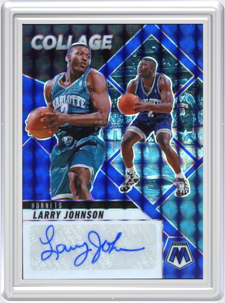 Larry Johnson trading card
