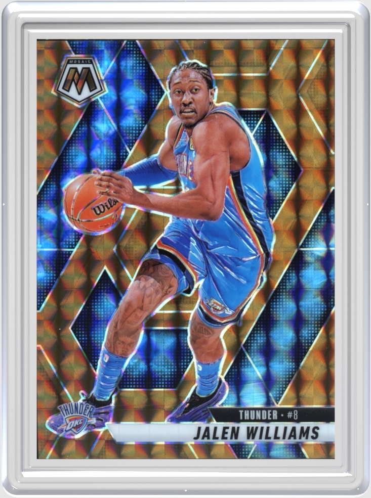 Jalen Williams trading card