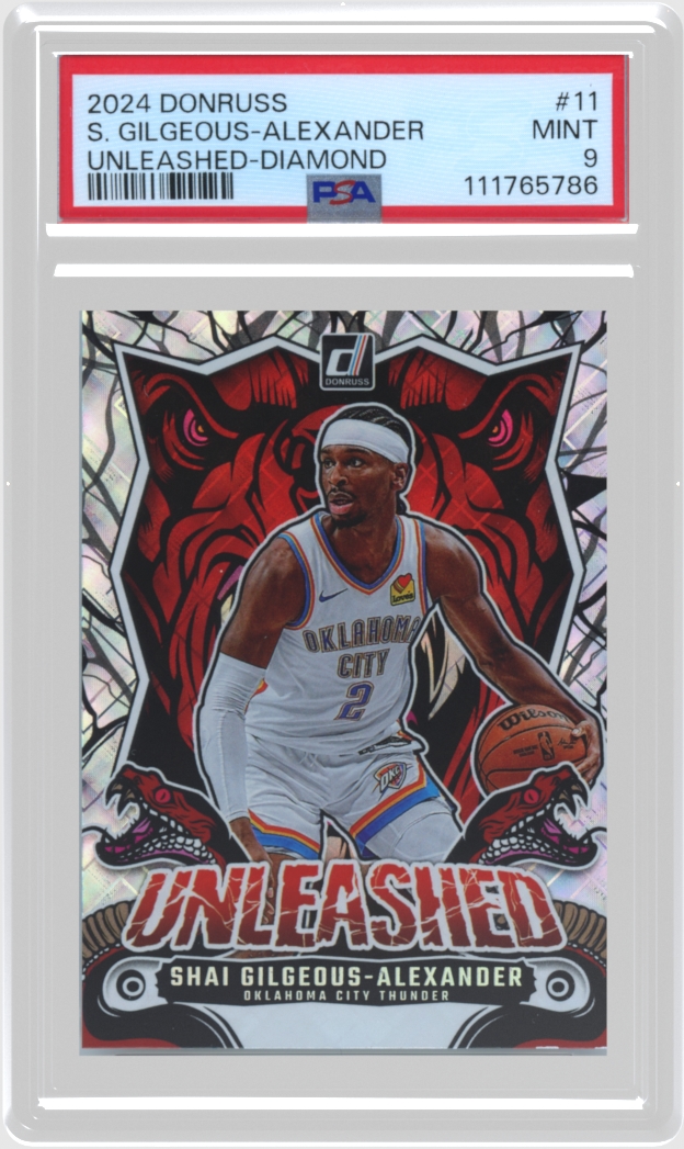 Shai Gilgeous-Alexander trading card